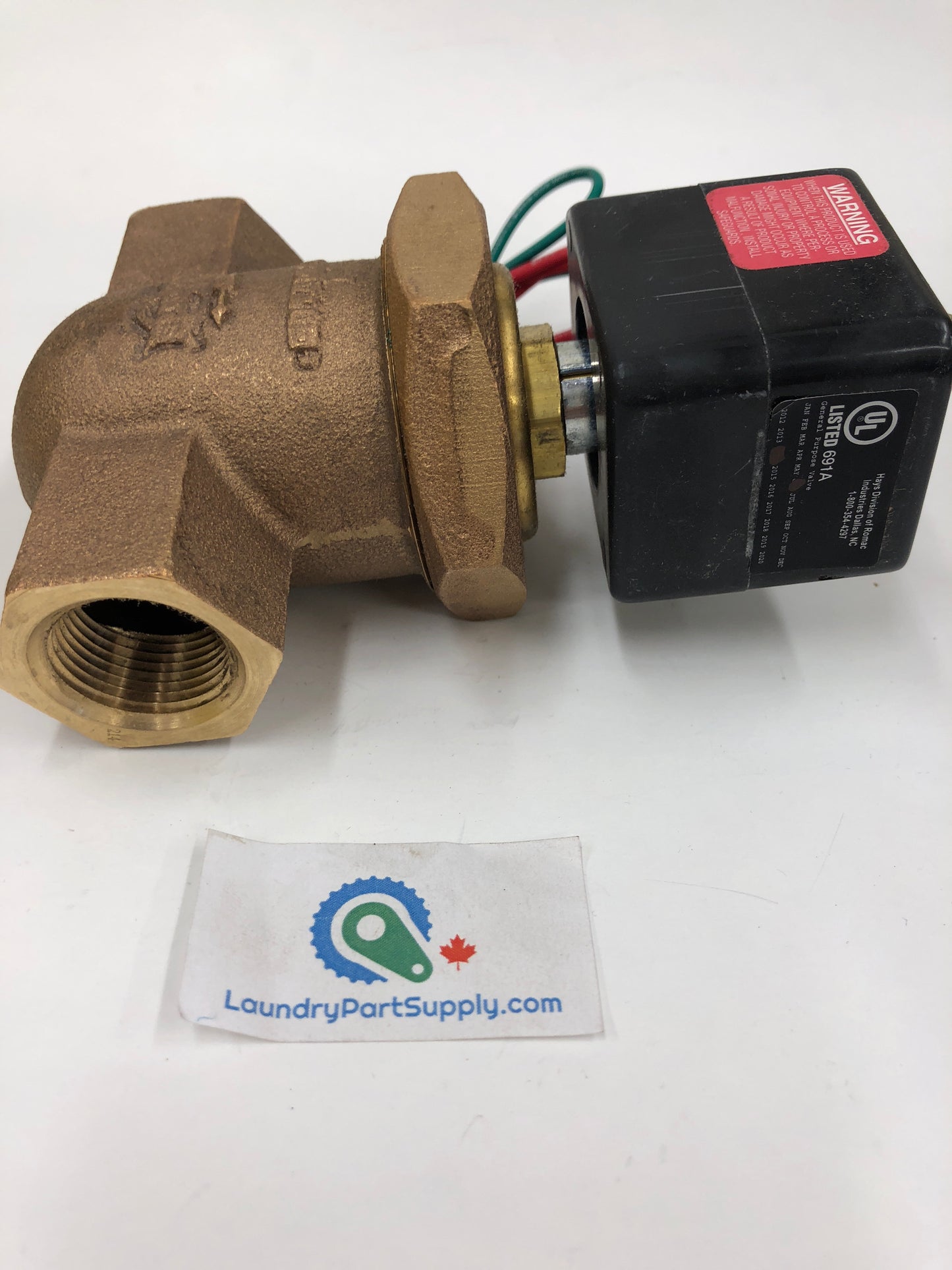 VALVE 3/4", HAYS 240 V,#6-2110IS-240