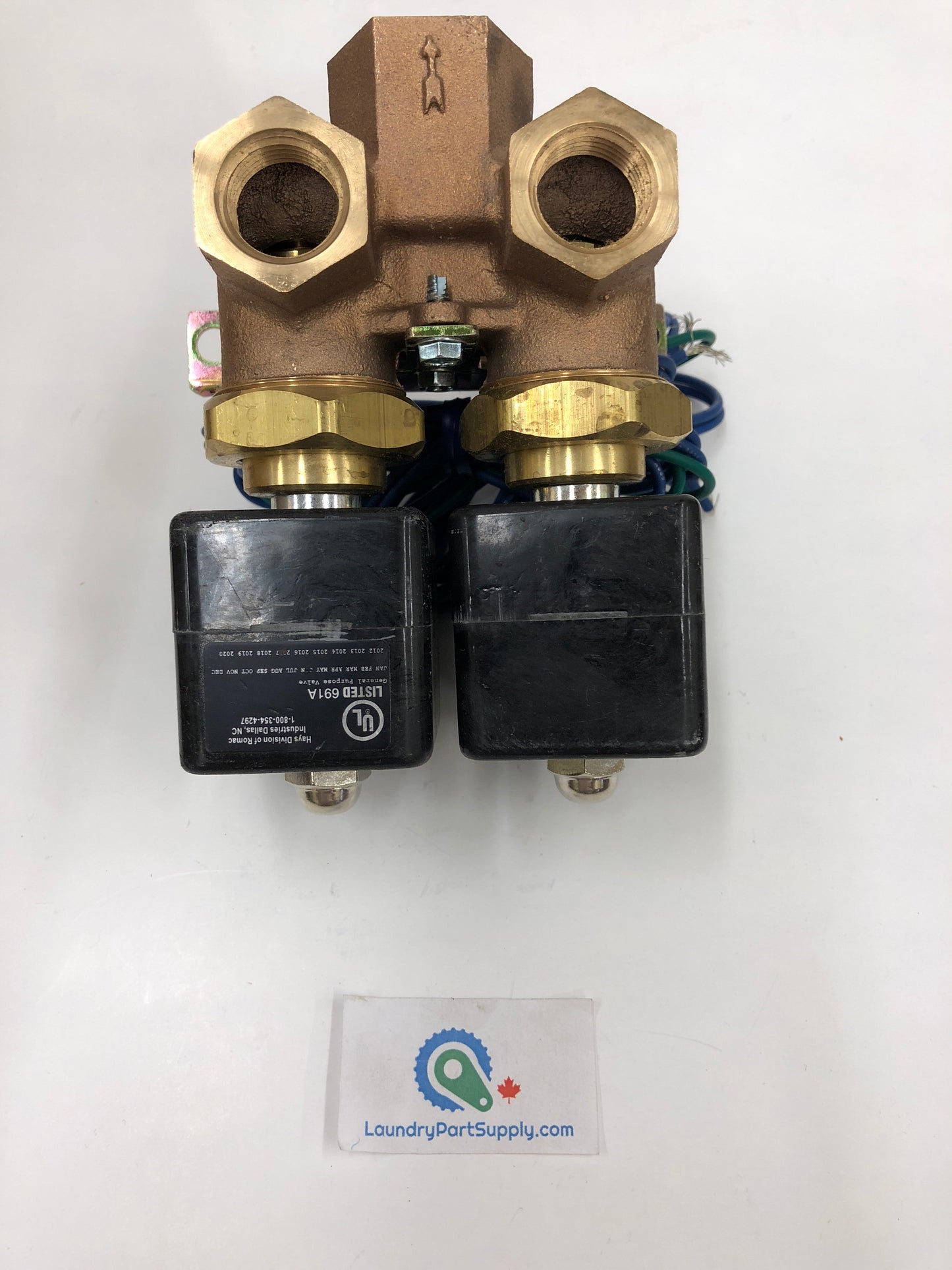 DUOVALVE HAYES  1/2" W/120V COILS