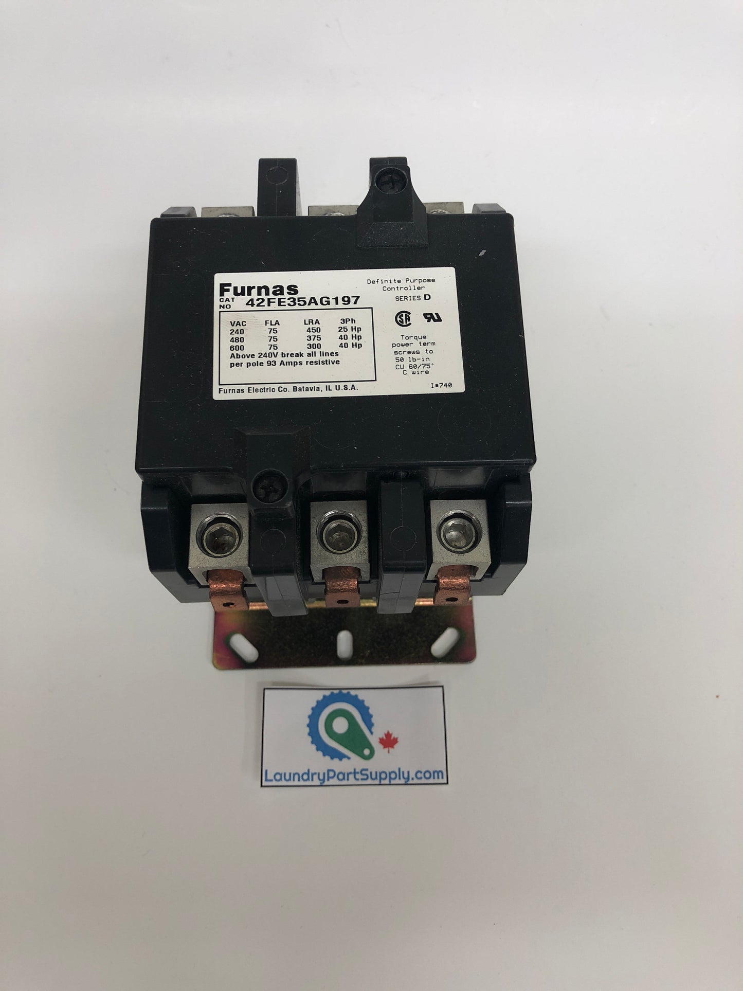RELAY CONTACTOR  220v  TPST 93amp